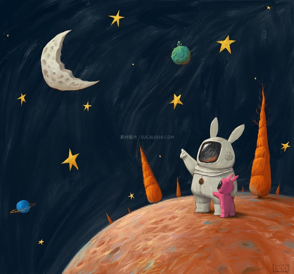 30+儿童绘本水粉彩铅Procreate笔刷